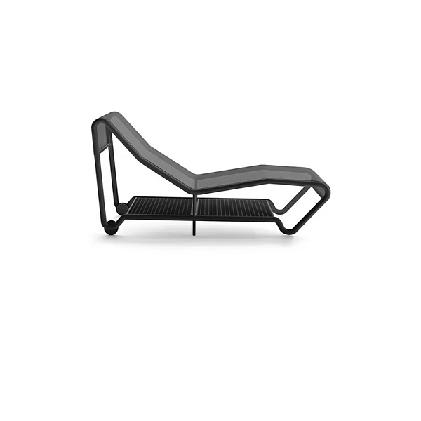 Aluminium sun lounger with castors Atmosphera Wind WI.LT factory ATMOSPHERA from Italy. Foto №11