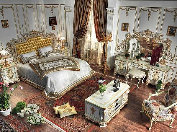 Bed ASNAGHI INTERIORS GD8101 factory ASNAGHI INTERIORS from Italy. Foto №2