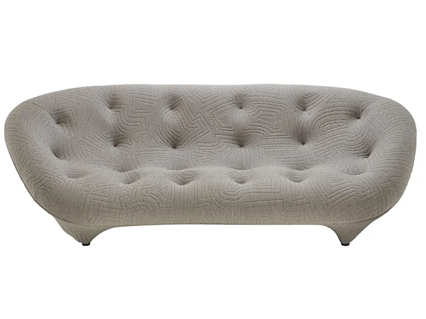 Three-seater tufted fabric sofa Ploum LIGNE ROSET 13170405 factory LIGNE ROSET from Italy. Foto №1