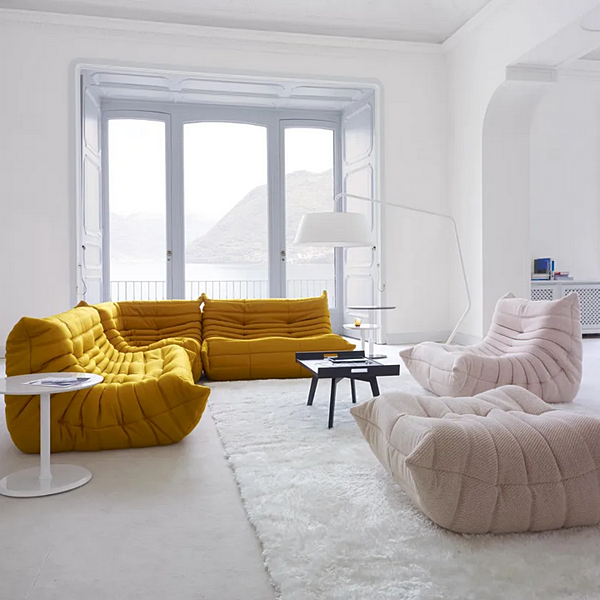 Fabric sofa with soft back LIGNE ROSET Togo 15720059 factory LIGNE ROSET from Italy. Foto №3