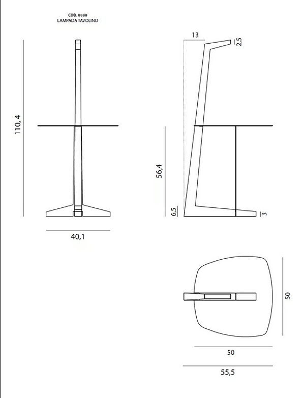 Ash Floor Lamp Coffee Table Pinocchio Egoitaliano factory Egoitaliano from Italy. Foto №2