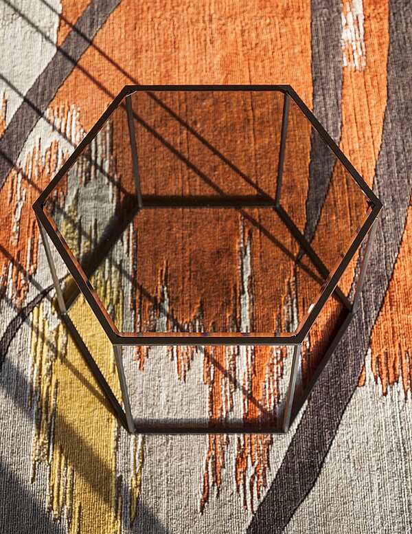 Coffe table DESALTO Hexagon Tris - "Metal" sheet top 691 factory DESALTO from Italy. Foto №6