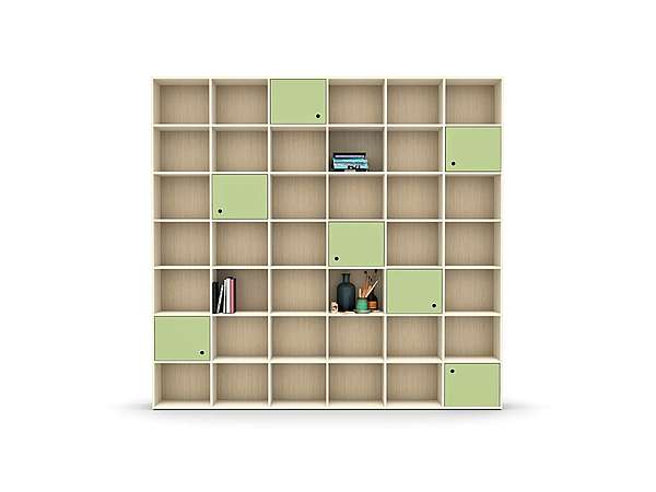 Bookcase nidi LUCE  factory nidi from Italy. Foto №4