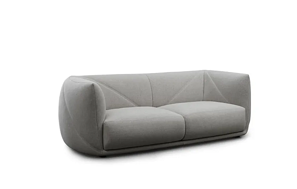 Three-seater sofa with removable cover Vela Saba factory SABA from Italy. Foto №11