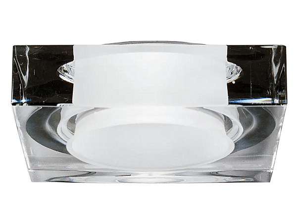 Recessed Crystal Spotlight for False Ceiling Fabbian Lui factory Fabbian from Italy. Foto №1