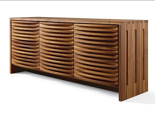 Wooden sideboard with doors Onda A 120 DALE factory DALE from Italy. Foto №1