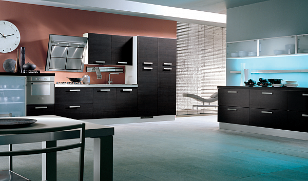 Kitchen HOME CUCINE Frontali finitura Grafite 02 factory HOME CUCINE from Italy. Foto №1