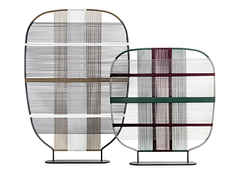 Polyester Room Divider Shades of Venice Saba