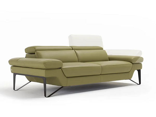 2-seater leather sofa with soft back Egoitaliano Princess factory Egoitaliano from Italy. Foto №2