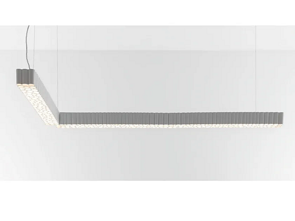 Technopolymer wall lamp ceiling lamp Calipso Artemide Linear System factory Artemide from Italy. Foto №4