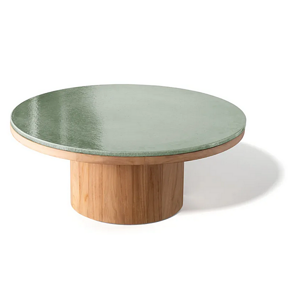 Teak Garden Side Table Frisbee Atmosphera factory ATMOSPHERA from Italy. Foto №10