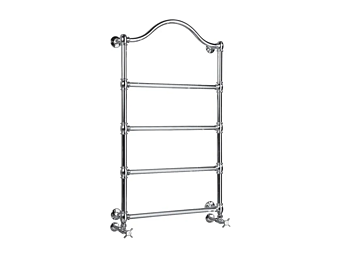 Vertical Wall Mounted Brass Towel Warmer Gaia Mobili Colonial factory GAIA from Italy