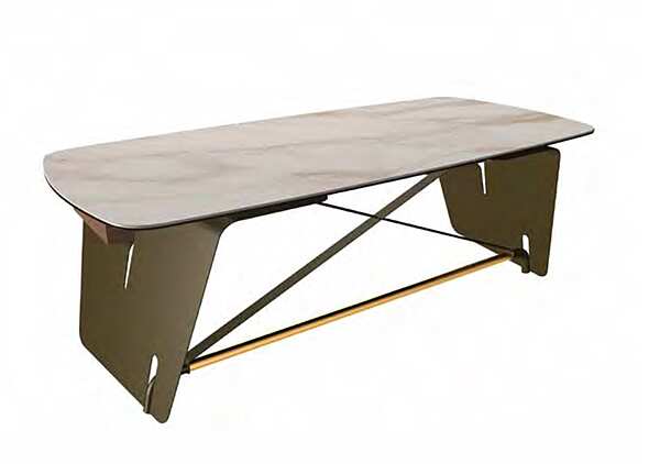 Table TONIN CASA BRIDGE 7009 factory TONIN CASA from Italy. Foto №1