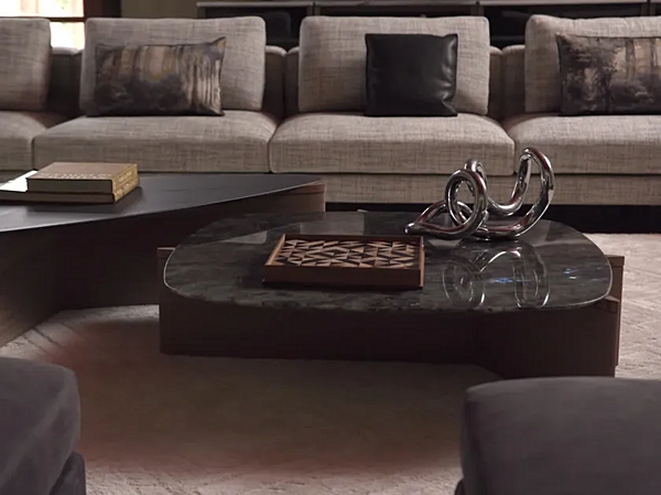 Low Ash Coffee Table GIORGETTI Griffe 71570, 71571, 71560, 71561, ... factory GIORGETTI from Italy. Foto №7
