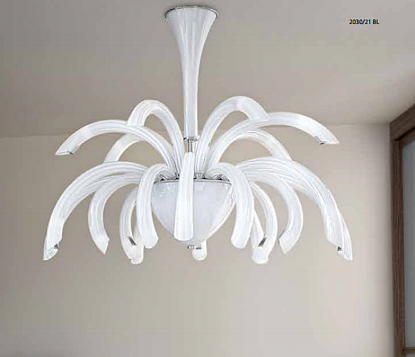 Chandelier SYLCOM 2031/21 factory SYLCOM from Italy. Foto №1