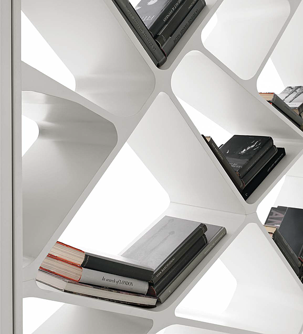 Bookcase ALIVAR Home project Shanghai LSH1 - LSH2 factory ALIVAR from Italy. Foto №4