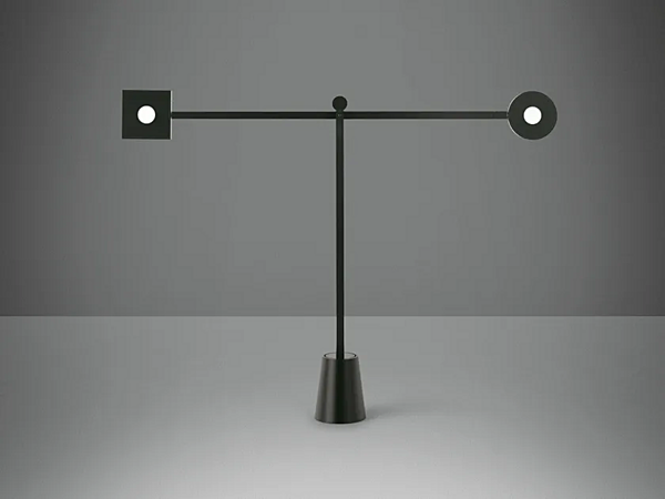 LED Table Lamp Aluminium Equilibrist Artemide 1442010A factory Artemide from Italy. Foto №2