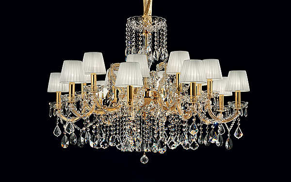 Chandelier MASIERO (EMME PI LIGHT) VE 975 16 factory MASIERO (EMME PI LIGHT) from Italy. Foto №1