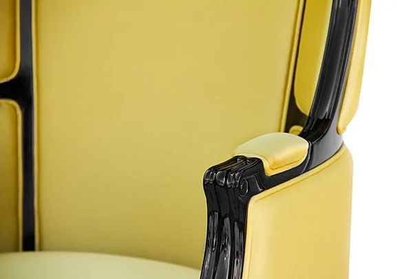 High Back Satin Armchair Namib BRABBU factory BRABBU from Italy. Foto №4