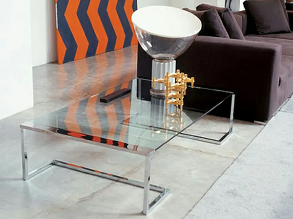 Low crystal coffee table Gallotti&Radice Sir T32 factory Gallotti & Radice from Italy. Foto №2