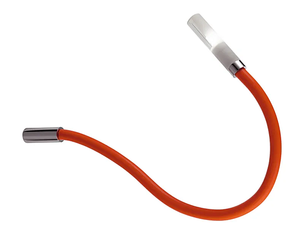 Silicone wall lamp with swing arm Fabbian Snake factory Fabbian from Italy. Foto №1