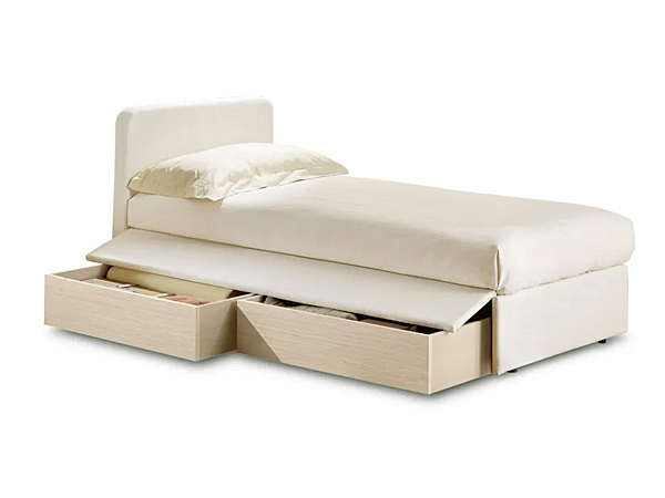Fabric sofa bed with soft back Duomo Design Monos factory Duomo Design from Italy. Foto №4