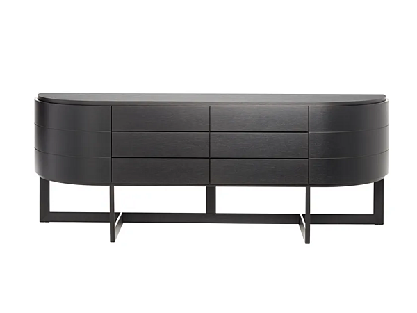 Oak sideboard Potocco Diva 775 M 775/M factory POTOCCO from Italy. Foto №1
