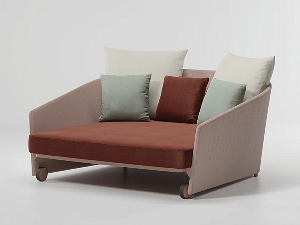 Garden bed with castors KETTAL Bitta Lounge factory KETTAL from Italy. Foto №2