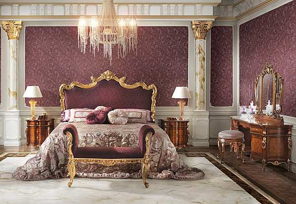 Bed ANGELO CAPPELLINI TIMELESS Allegri 30152/TG19 - TG21 factory ANGELO CAPPELLINI from Italy. Foto №1