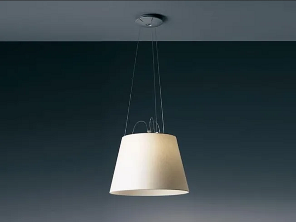 LED Dimmable Pendant Lamp Tolomeo Mega Artemide 0782010A, 0782030A factory Artemide from Italy. Foto №1