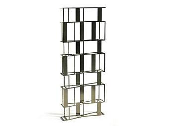 Bookcase Rafiki BAXTER wood collection factory BAXTER from Italy