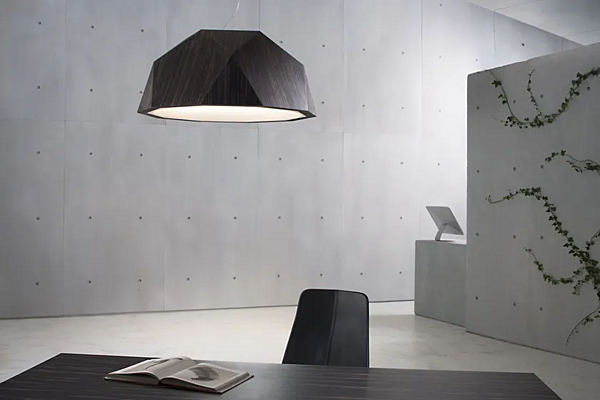 Aluminium pendant lamp Fabbian Crio factory Fabbian from Italy. Foto №27
