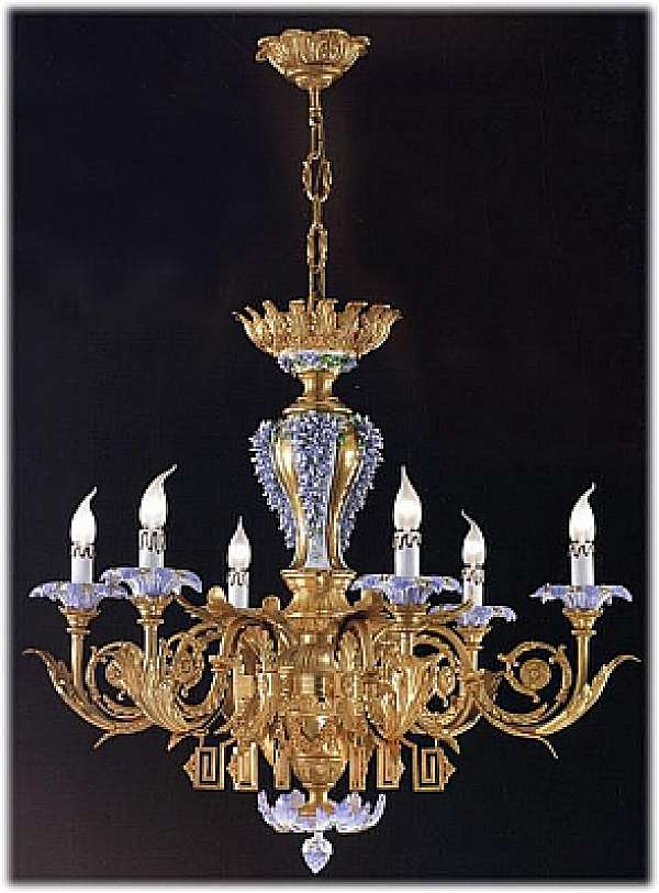 Chandelier FBAI 3187/6 factory FBAI from Italy. Foto №1