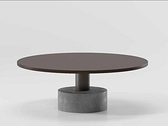 Low Aluminium Coffee Table Roll KETTAL