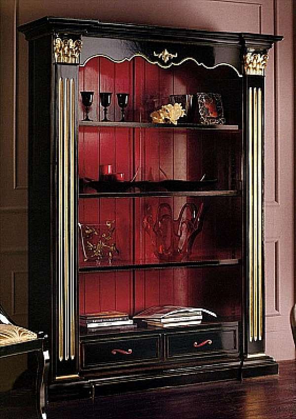 Bookcase INTERSTYLE IN2149 factory INTERSTYLE from Italy. Foto №1