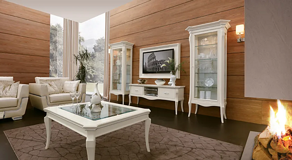 Display cabinet with integrated lighting MARZORATI Montecarlo factory MARZORATI from Italy. Foto №8