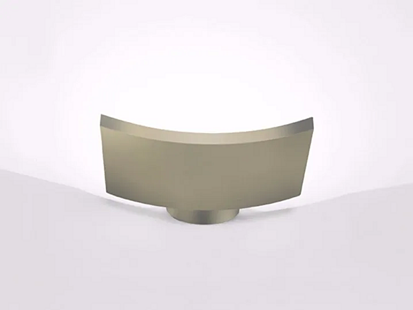 LED Wall Light in Die-Cast Aluminium Microsurf Artemide 1646010A factory Artemide from Italy. Foto №3