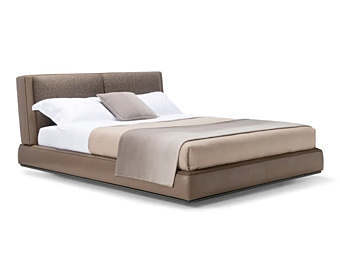 Bed with upholstered headboard Molteni & C Aldgate Bed with upholstered headboard Molteni & C Aldgate factory Molteni & C.(+VITRA) from Italy