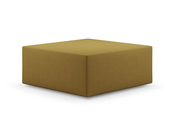 Square upholstered fabric pouf Adrenalina Pan Q IMB1072126 factory ADRENALINA from Italy. Foto №2