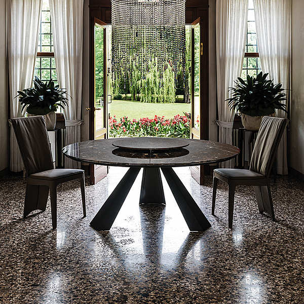 Table CATTELAN ITALIA Giorgio Cattelan ELIOT Round factory CATTELAN ITALIA from Italy. Foto №5