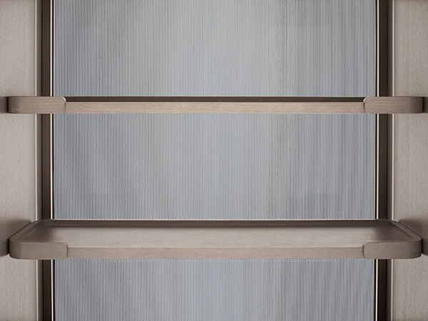 Wood and glass display cabinet GIORGETTI Shibusa 86100, 86105, 86110, 86115 factory GIORGETTI from Italy. Foto №4