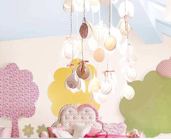 Chandelier ALTA MODA FLOWER Girl and Boy HG50 factory ALTA MODA from Italy. Foto №1