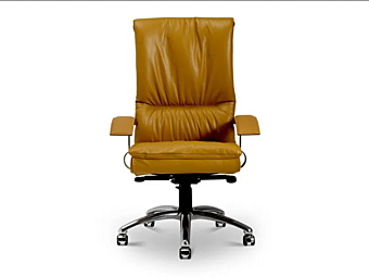 Swivel high back leather executive chair Lux i 4 Mariani