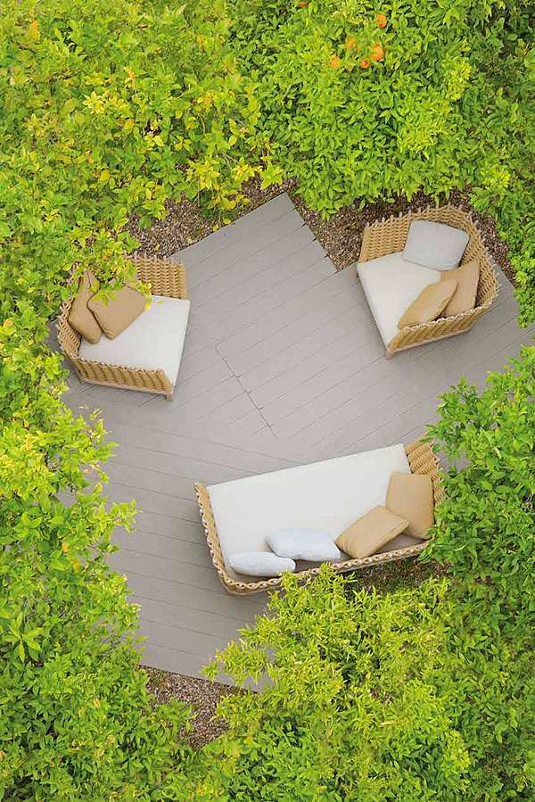 Armchair PAOLA LENTI B35A factory PAOLA LENTI from Italy. Foto №1