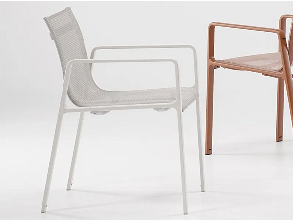 Stackable fabric garden chair KETTAL Park Life factory KETTAL from Italy. Foto №2