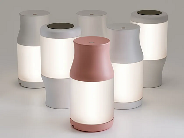 LED cordless table lamp ABS Turny Fabbian factory Fabbian from Italy. Foto №6