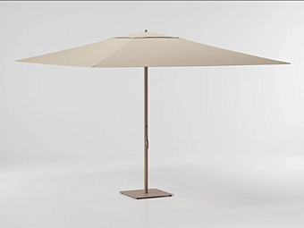 Square Garden Umbrella Meteor L KETTAL factory KETTAL from Italy