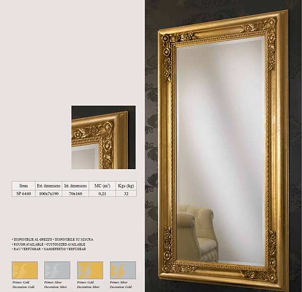 Mirror TONIN CASA SP 6440 factory TONIN CASA from Italy. Foto №1