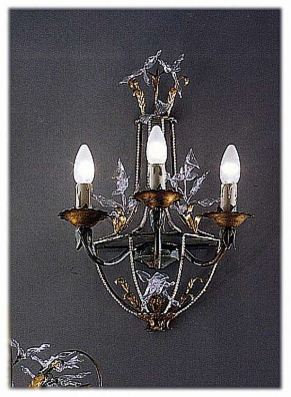 Sconce MECHINI A532/3 factory MECHINI from Italy. Foto №1