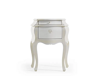 Wooden bedside table Turandot by Cortezari 461 Wooden bedside table Turandot by Cortezari 461 factory CORTE ZARI from Italy